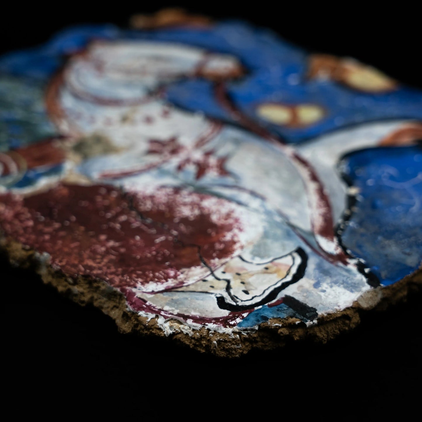 Himalayan Terma Alchi Horse Treasure | Auspicious Success Mineral Pigment Artwork