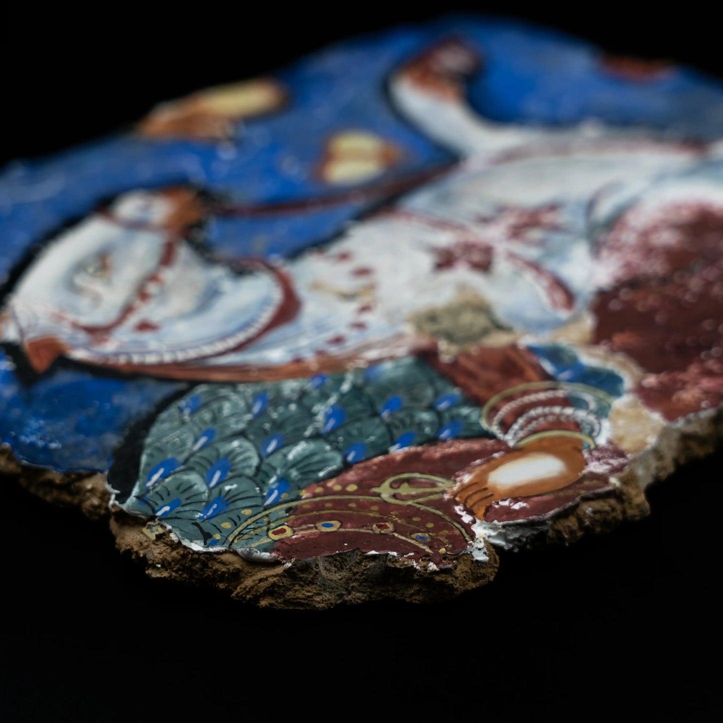 Himalayan Terma Alchi Horse Treasure | Auspicious Success Mineral Pigment Artwork