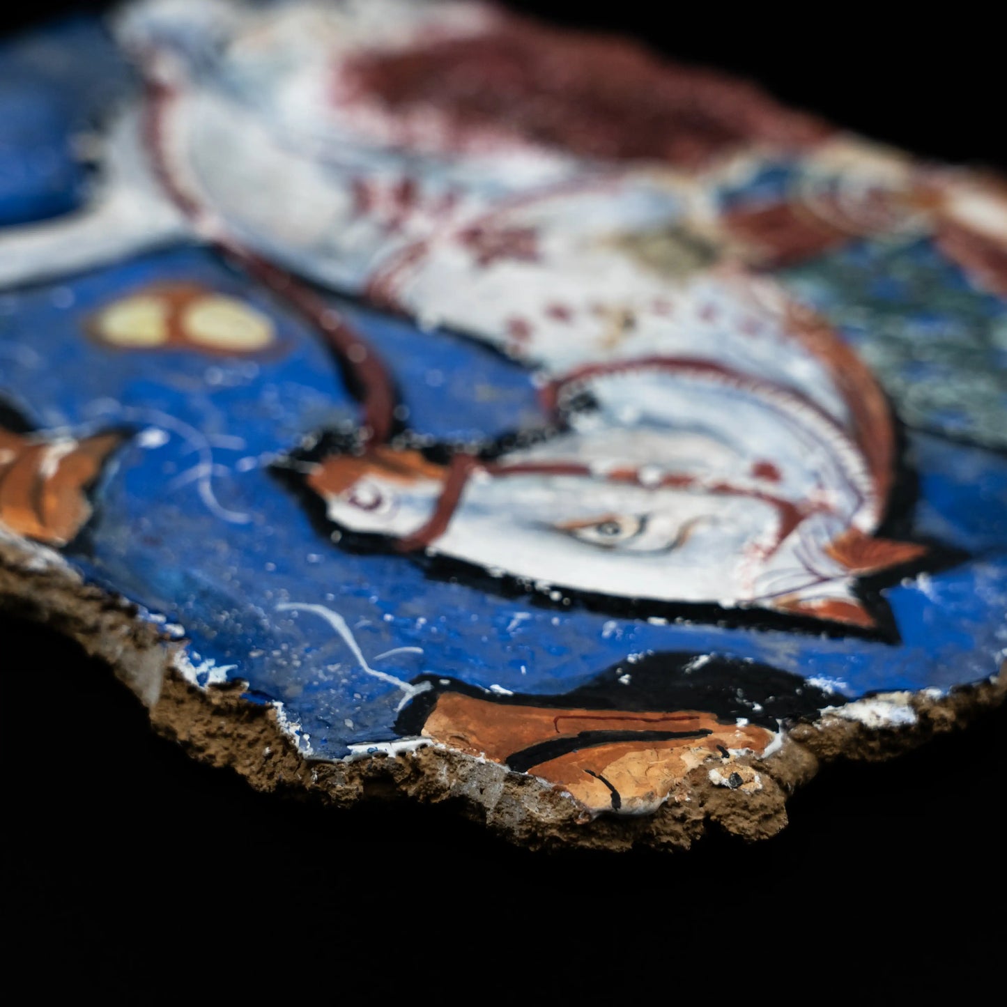 Himalayan Terma Alchi Horse Treasure | Auspicious Success Mineral Pigment Artwork