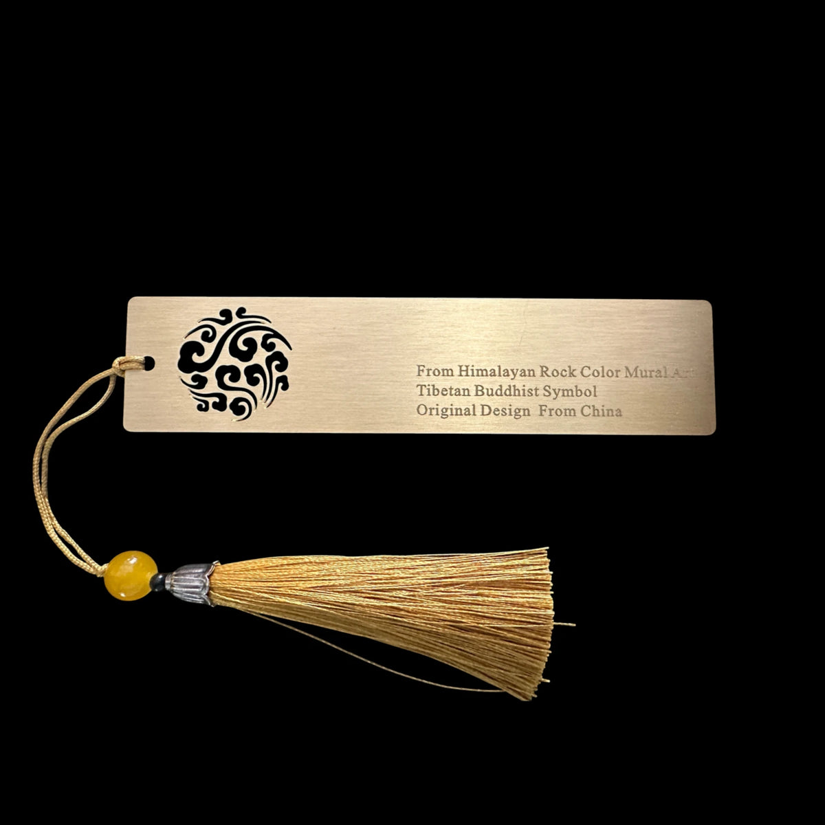 Himalayan Terma Potala Palace Brass Bookmark | Sacred Journey Tibetan Bookmark