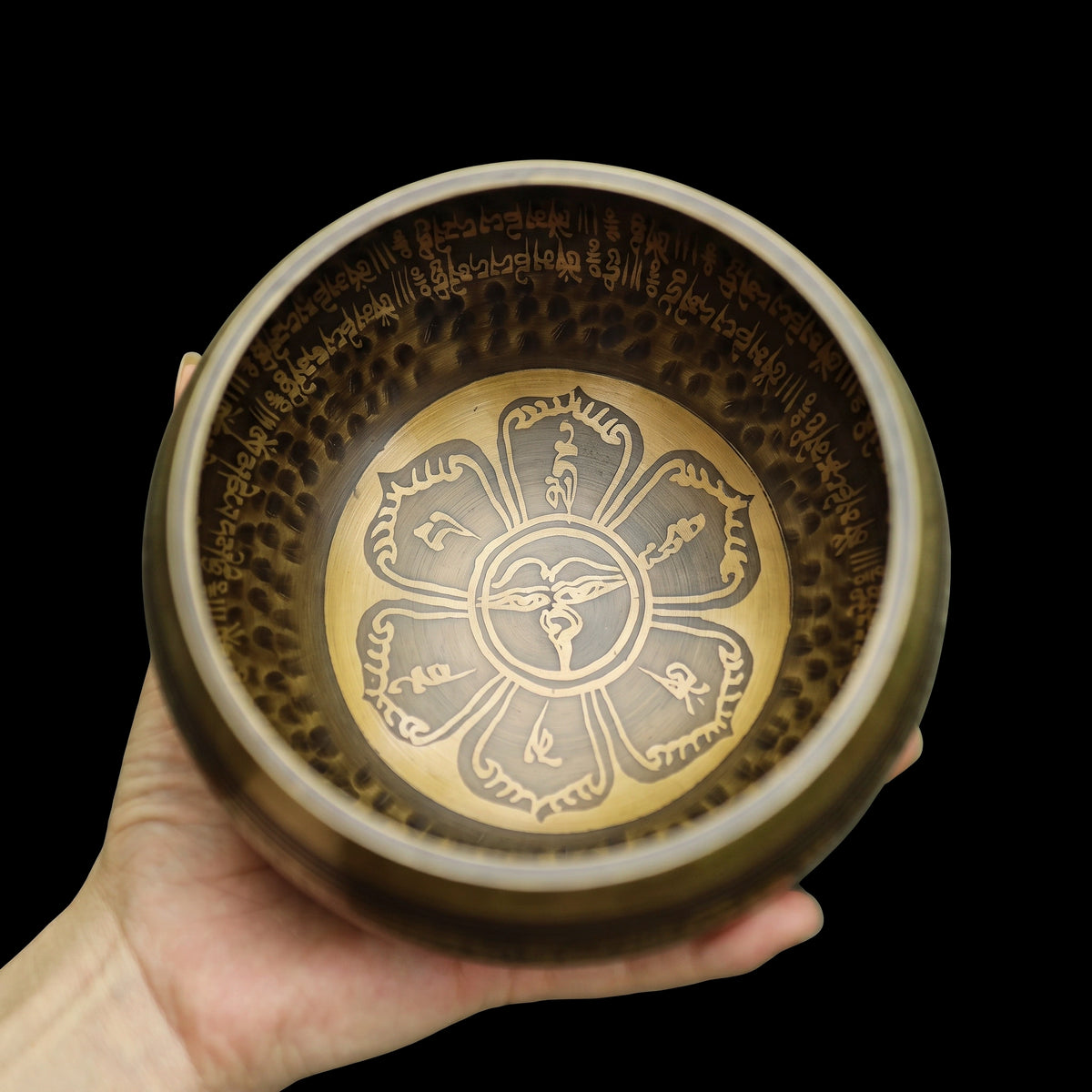 Himalayan Terma Sacred Singing Bowl | Echoes of Inner Peace Handcrafted Bronze Bowl