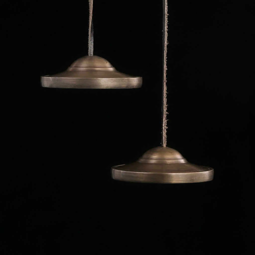 Himalayan Terma Sacred Tingsha | Echoes of Stillness Handcrafted Bronze Cymbals
