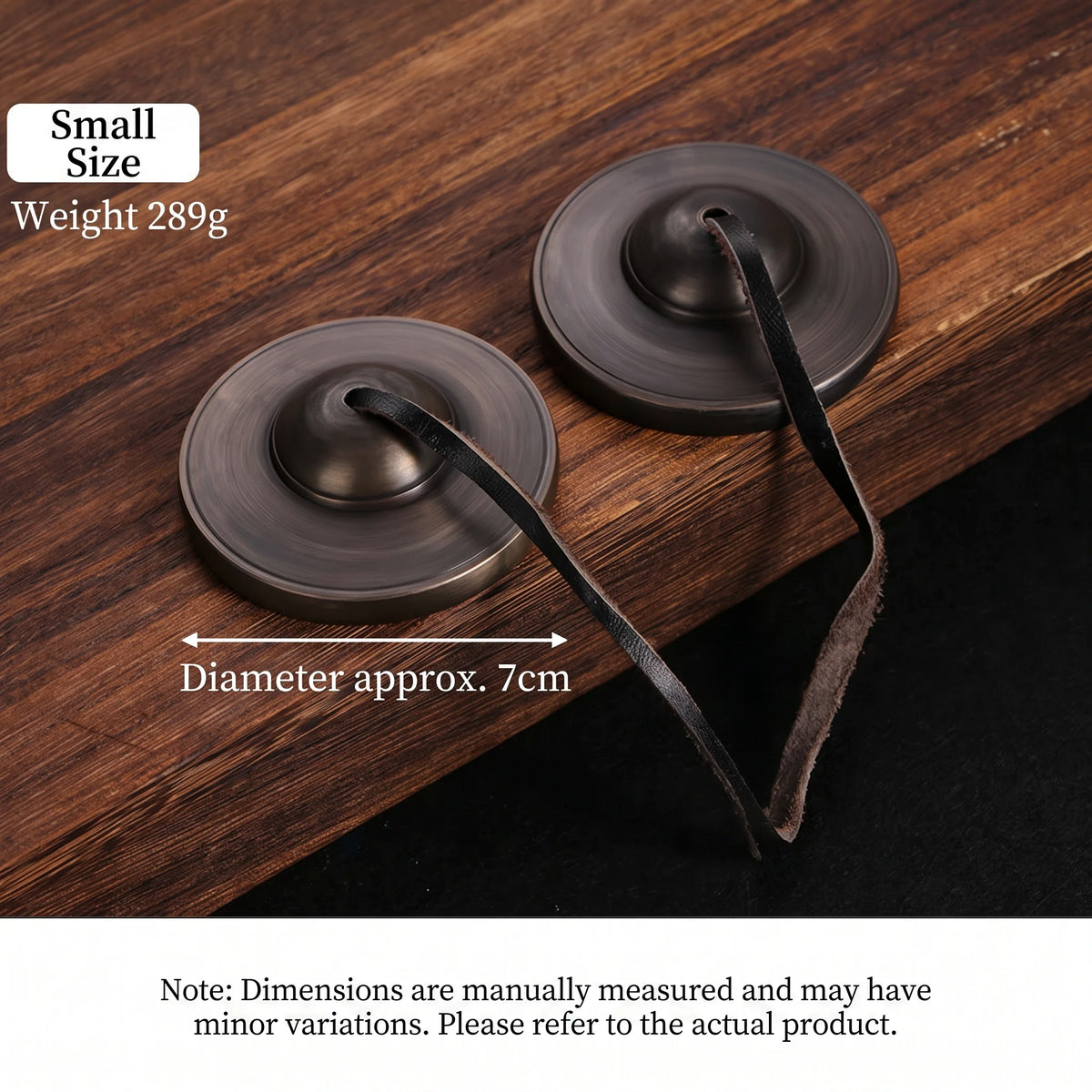 Himalayan Terma Sacred Tingsha | Echoes of Stillness Handcrafted Bronze Cymbals