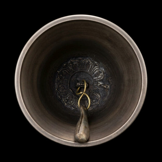 Himalayan Terma Sacred Vajra Bell Set | Echoes of Sacred Ritual Handcrafted Copper