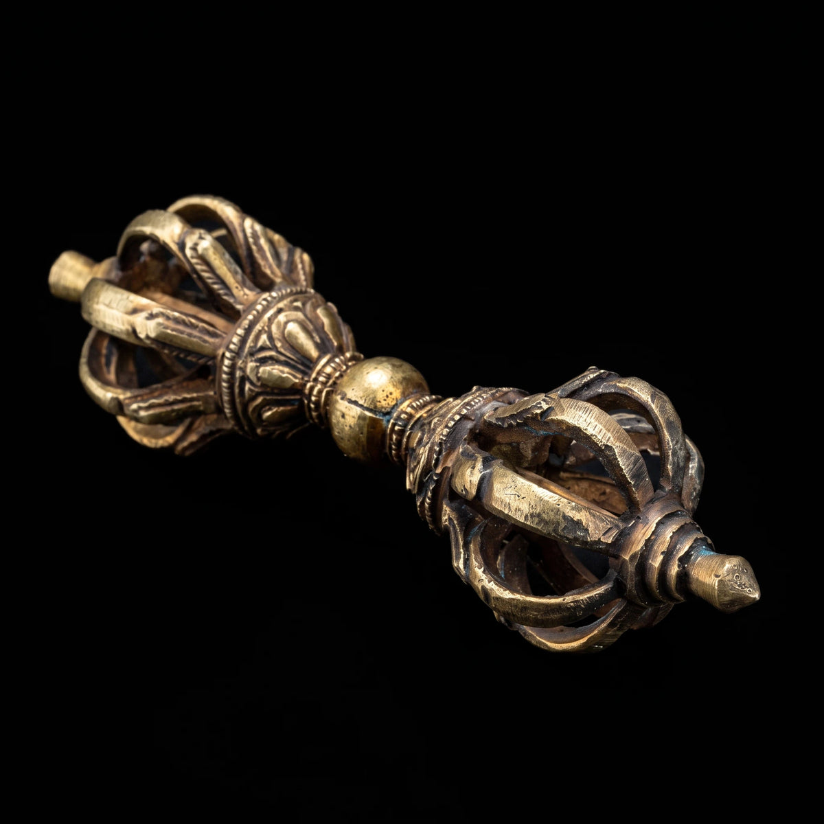 Himalayan Terma Sacred Vajra Bell Set | Echoes of Sacred Ritual Handcrafted Copper