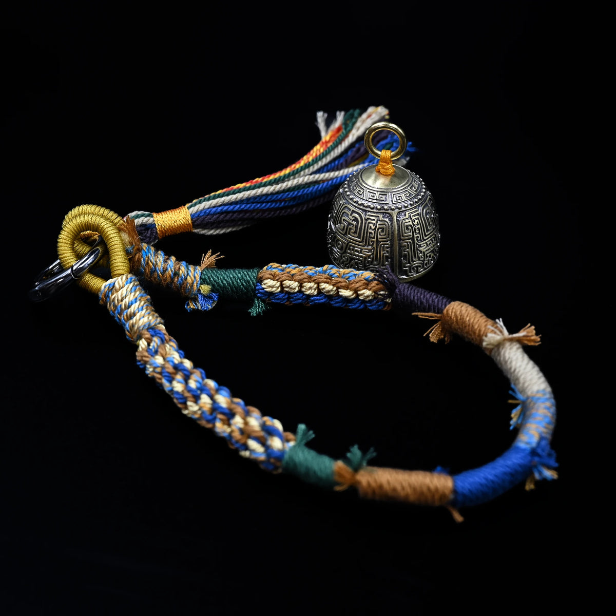 Himalayan Terma Taotie Trail Bell | Echoes of Ancient Copper Handcrafted Bell Keychain