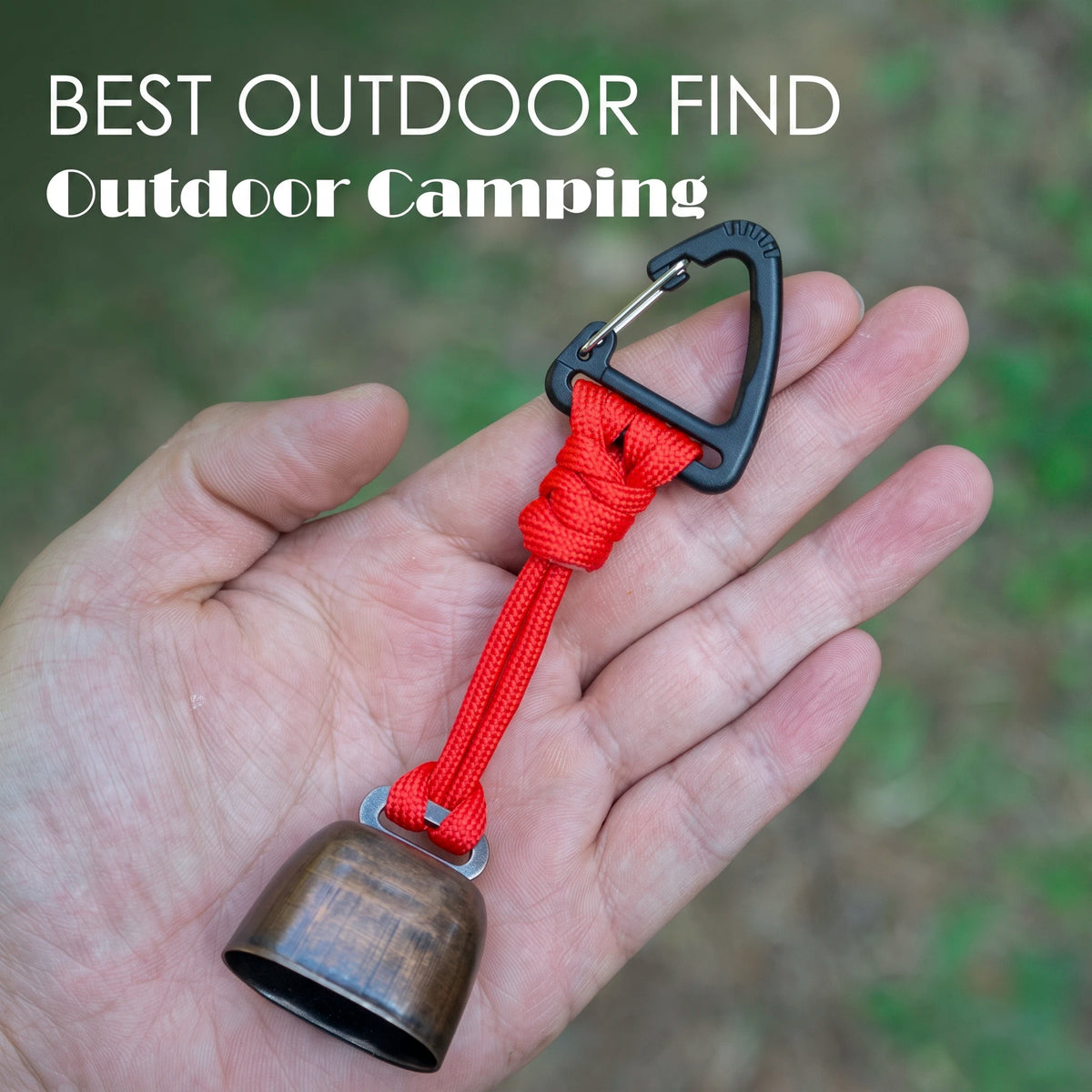 Himalayan Terma Trail Bell | Echoes of the Wild Handcrafted Bronze Bell Keychain