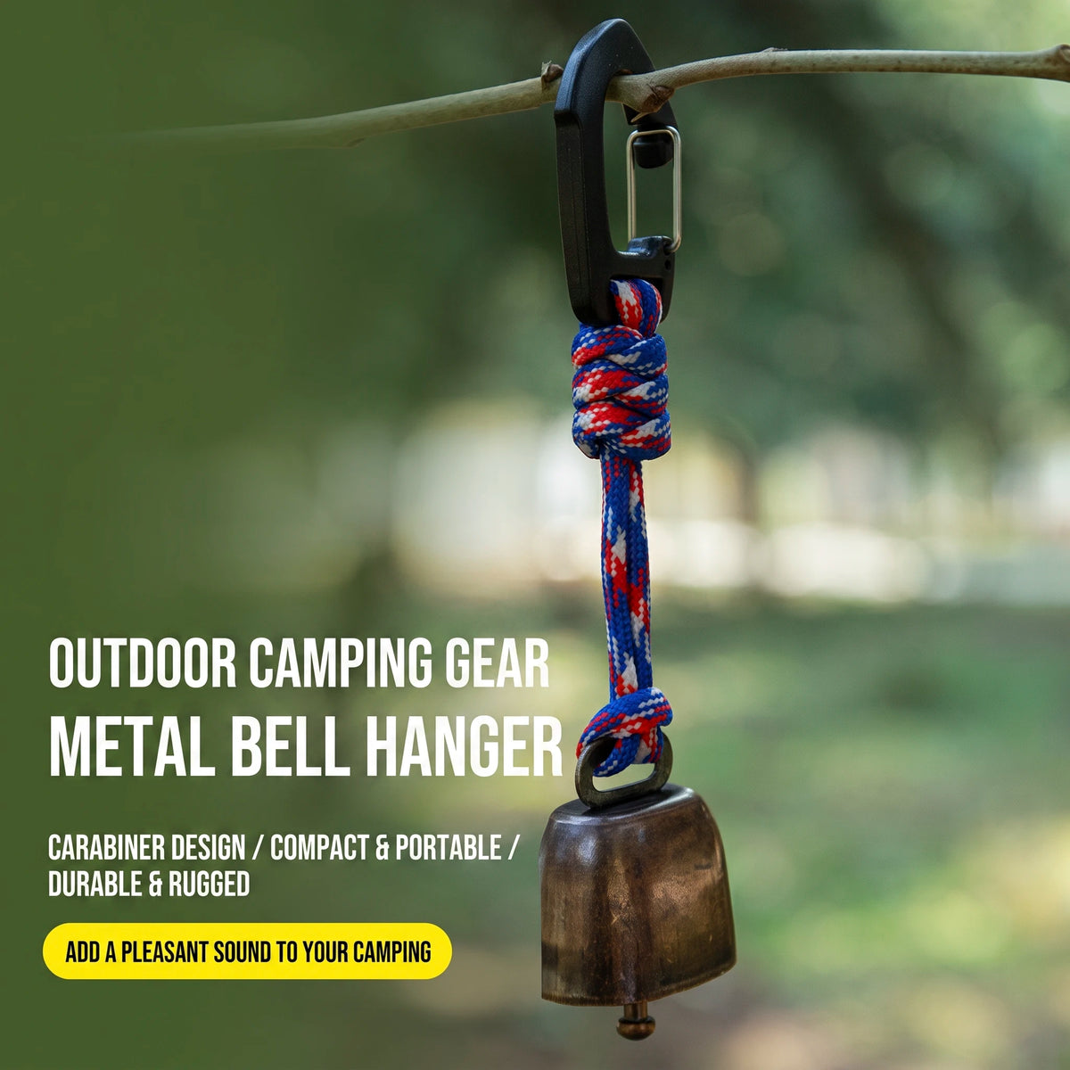 Himalayan Terma Trail Bell | Echoes of the Wild Handcrafted Bronze Bell Keychain
